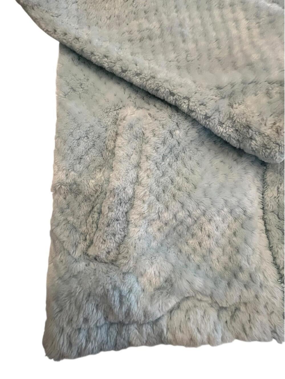 Columbia Jacket Youth Fire Side Sherpa Large 14-16  Full Zip Baby Blue - Picture 9 of 9